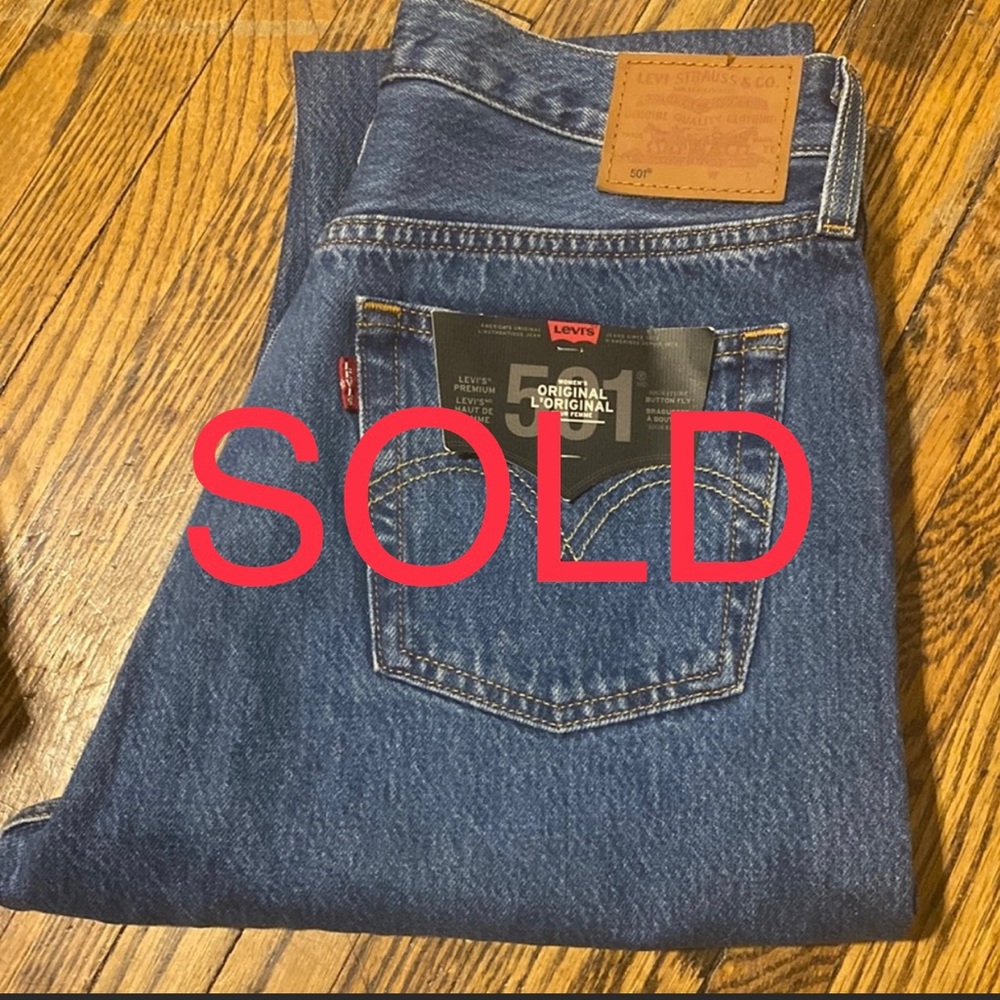 Levi’s 501 jeans- Brand new with tag. Just arrived today(April 6,2022)